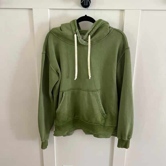 Free People We The Free Zuma Hooded Sweatshirt Top Oversized Ombre Size Small - Picture 4 of 11